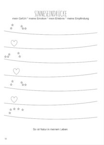 Buch-Vorschau - Sinneseindrücke und Herzenssterne